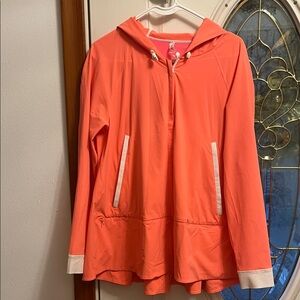 Lululemon Athletica Bright Coral Utility Jacket